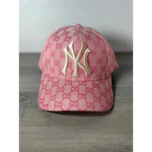 Gucci | Accessories | Gucci X New York Yankees Pink Gg  display picture 3